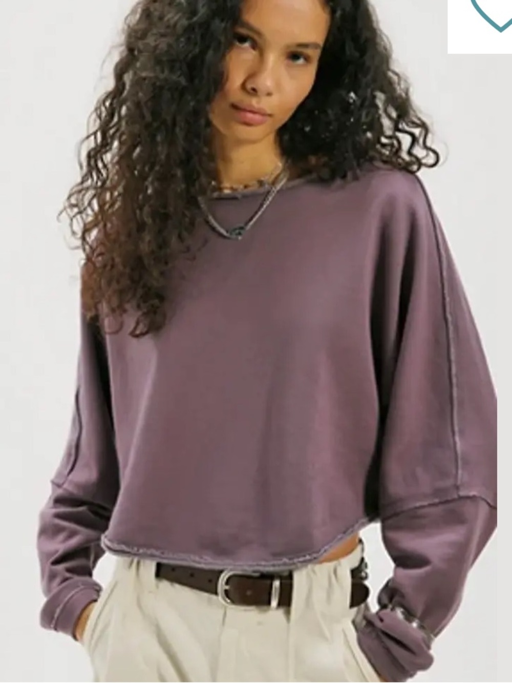 Free People We The Free To East Pullover Sweatshirt NWT